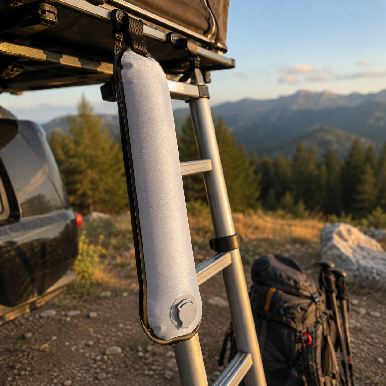 Nookta Basecamp™ — Dmuchana Lampa Turystyczna LED